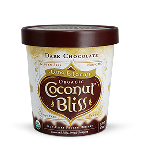 Luna & Larry's Coconut Bliss Dark Chocolate coconut milk ice cream