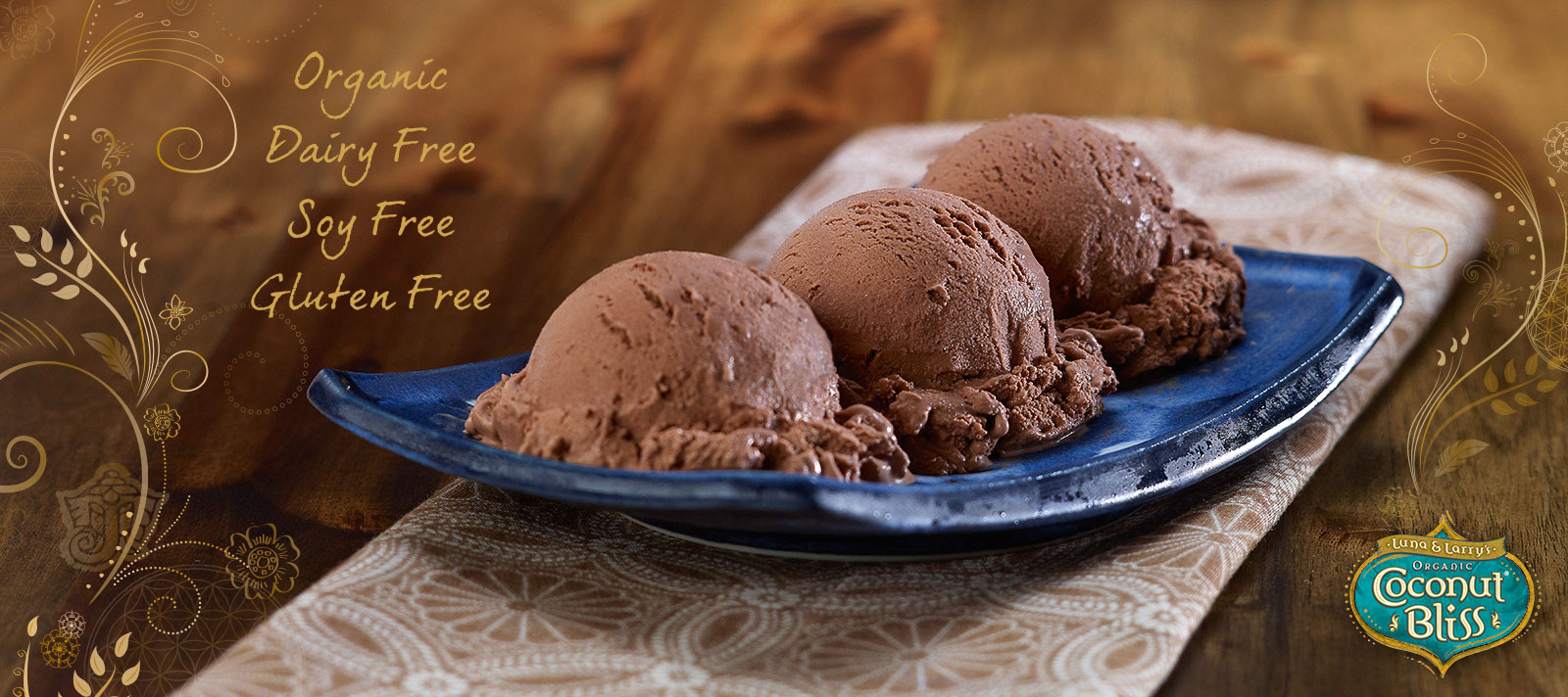 Luna & Larry's Coconut Bliss Dark Chocolate coconut milk ice cream