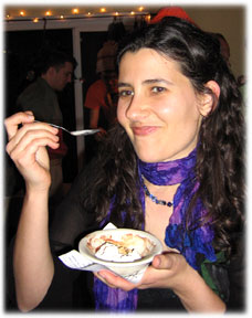 Candace-eating-bliss