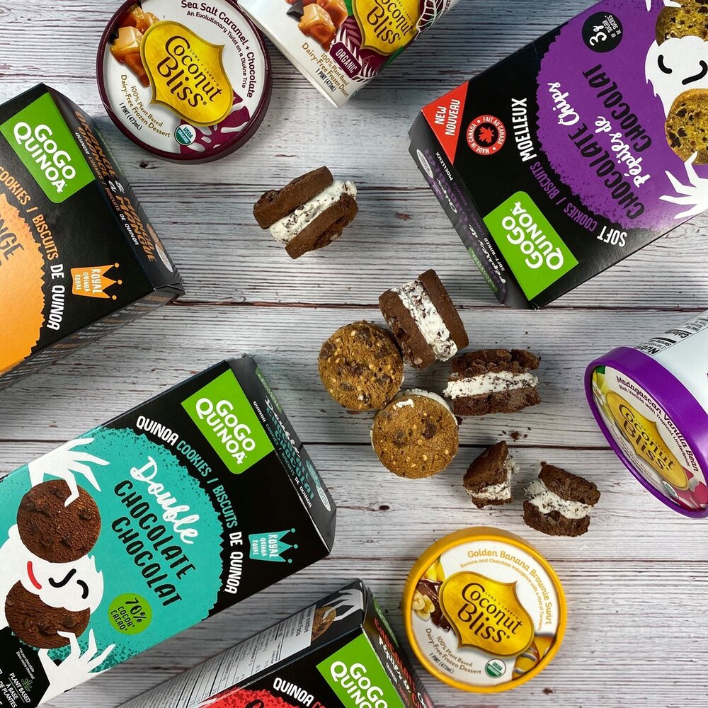 🍦🍧GIVEAWAY🍦🍧
We're partnering with our friends at @gogoquinoa  to give you a deliciously decadent giveaway to kick off the new school year! Enter for your chance to win $200 worth of plant-based treats:
✅ Follow @gogoquinoa and @coconutbliss 
✅ Like this post
✅ Tag two friends who might also want to enter for their own chance to win!
Contest ends Sept. 14th at 11:59pm, winner announced on the 15th. Must be 18+ to enter. Open to US and Canada. Winner will be contacted via DM's. This giveaway is not associated with Instagram in any way. 
#giveaway #coconutbliss #gogoquinoa #organic #plantbased