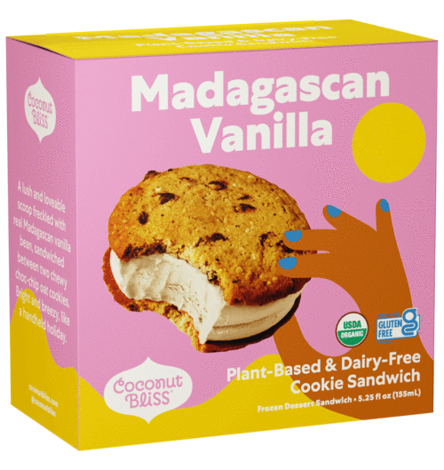 Coconut Bliss sandwich