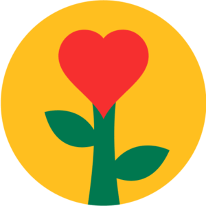 Heart flower
