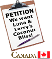 Petition Form, Canadian, Luna & Larry's Coconut Bliss