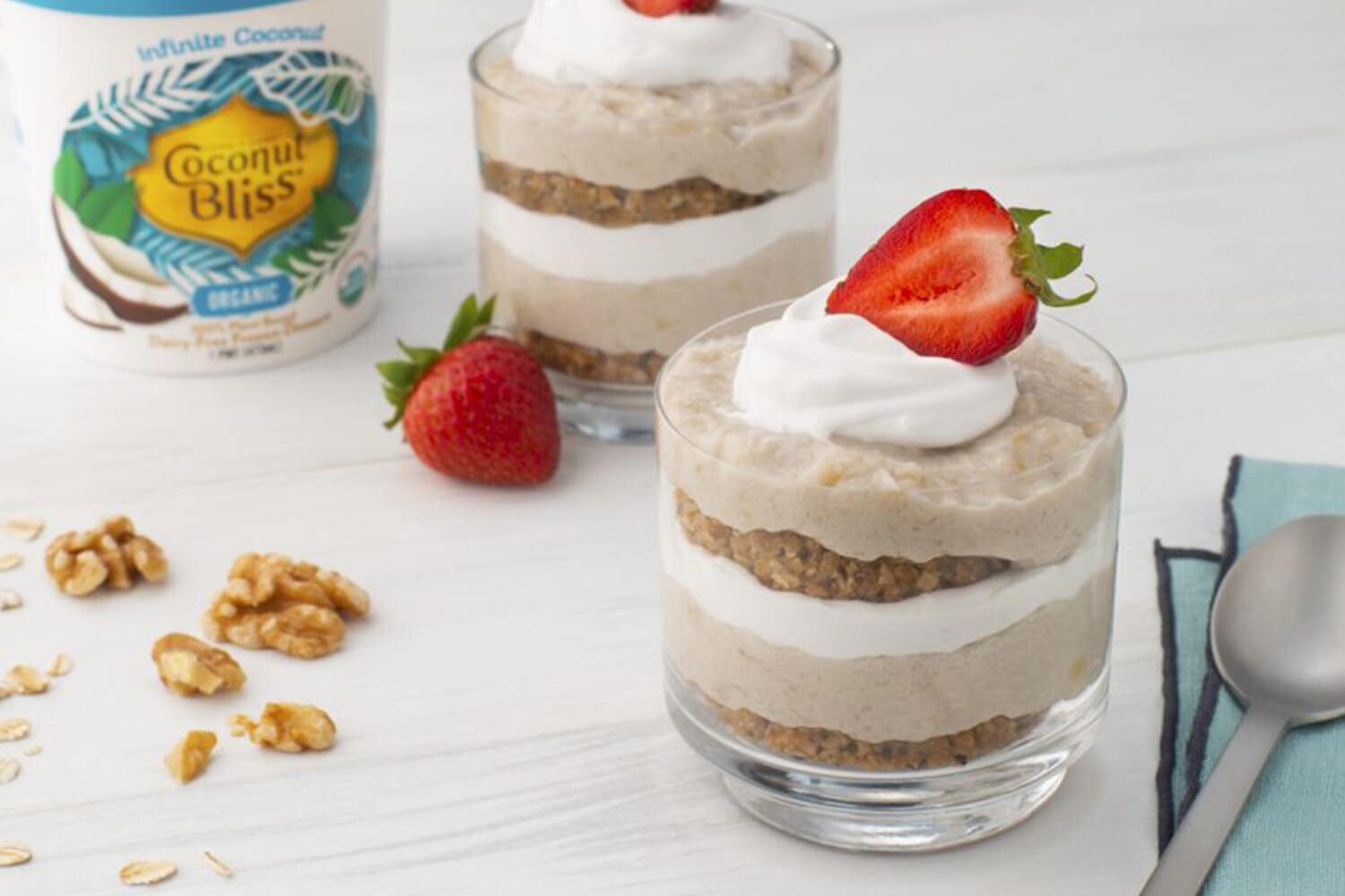 Coconut Bliss Banana Cream Parfait