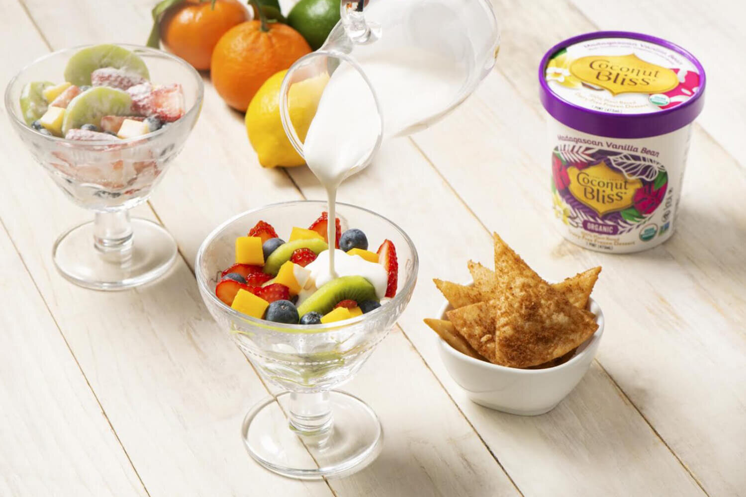 Dessert Ceviche with Churro Chips