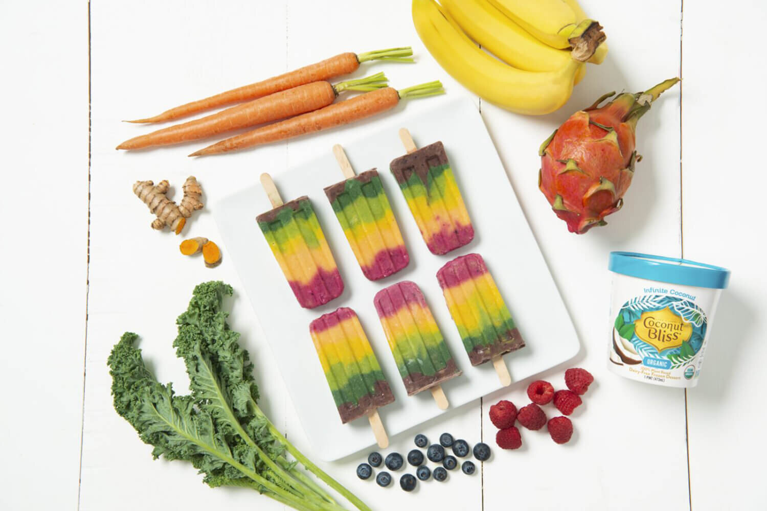 Coconut Bliss Pride Pops