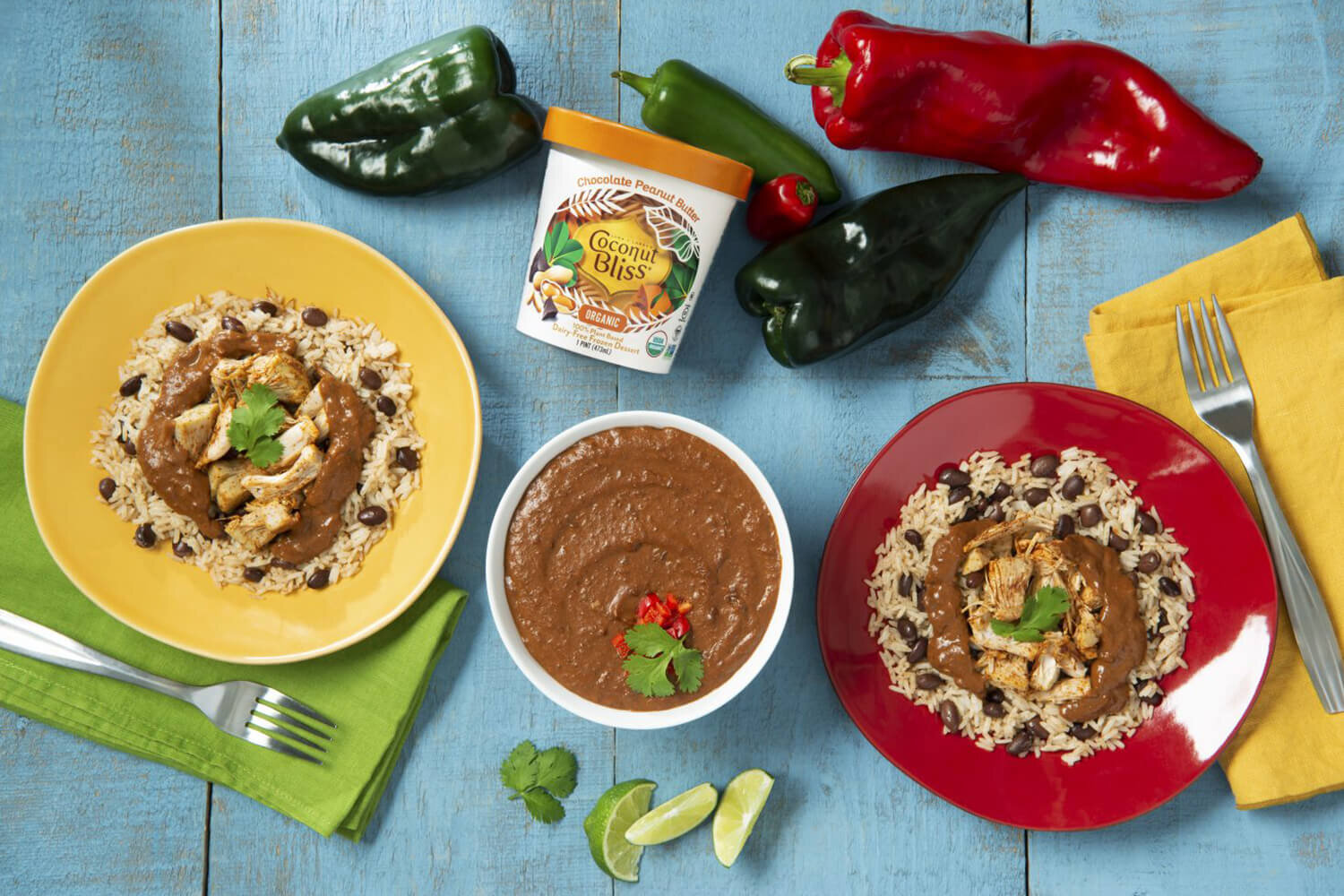 Coconut Bliss Chocolate Peanut Butter Mole