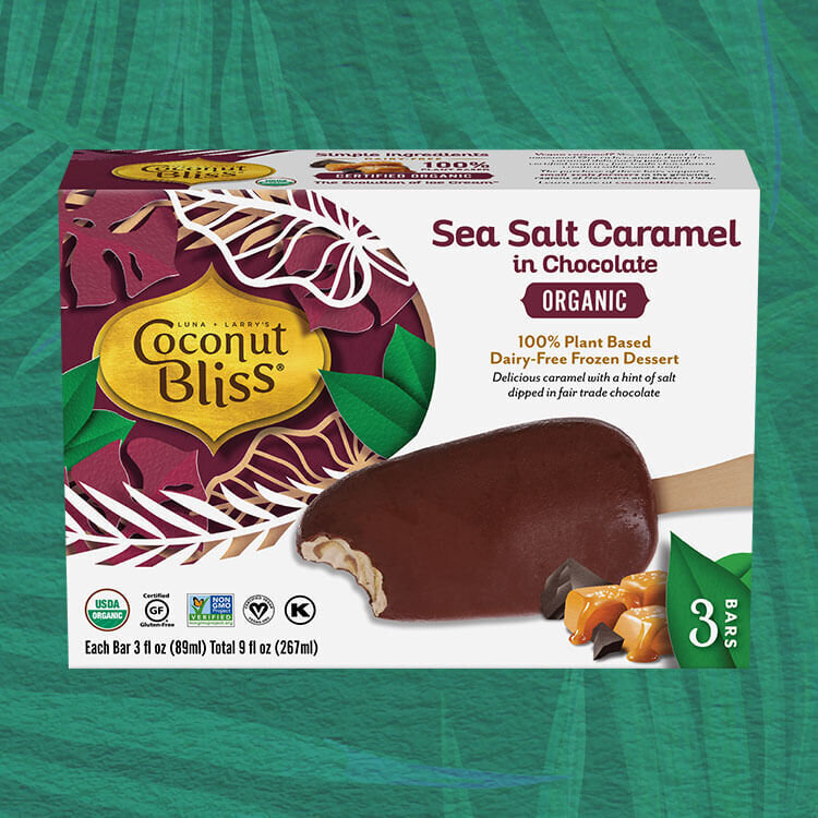 Sea Salt Caramel in Chocolate Bars